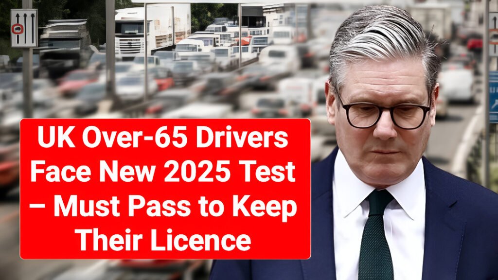 UK over 65 driving test 2025